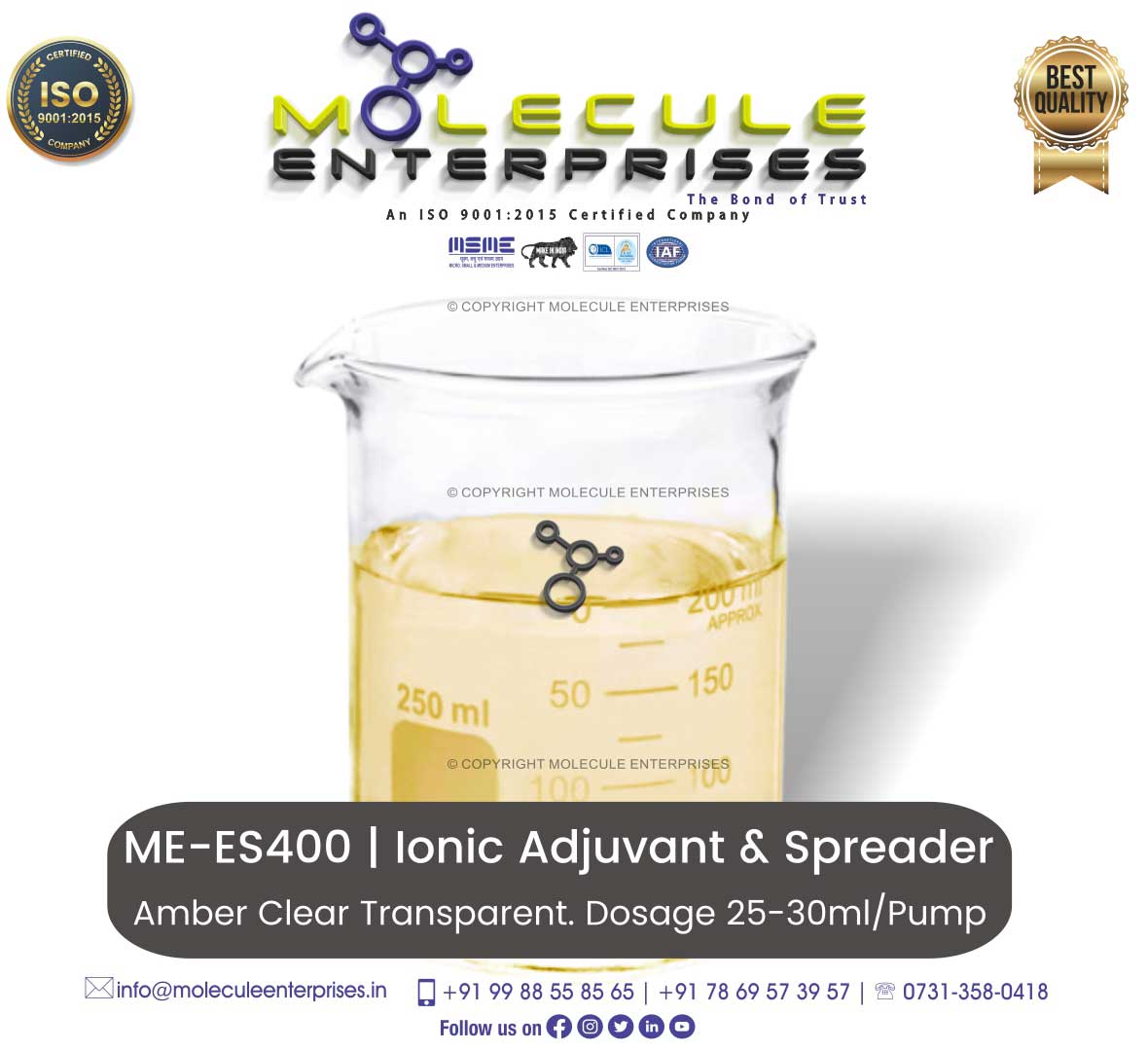 agriculture chipko sticker wetting agent