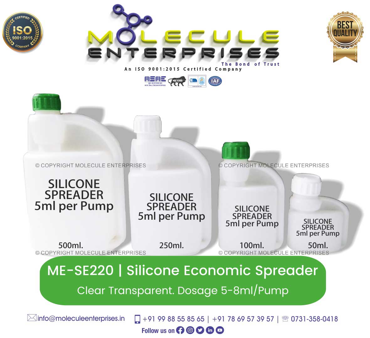 leaf silicone spreader agriculture